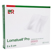 LOMATUELL Pro 5x5 cm steril - 8St