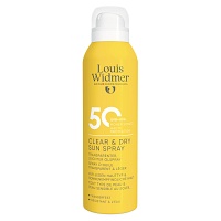 WIDMER Sun Clear & Dry Sun Spray UV 50 l.P. - 200ml