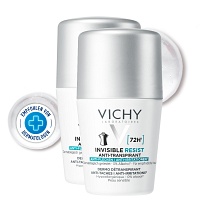 VICHY DEO Roll-on 72h Anti-Flecken Invisible DP - 2X50ml