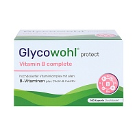 GLYCOWOHL Vitamin B complete+Inositol+Cholin Kaps. - 140St