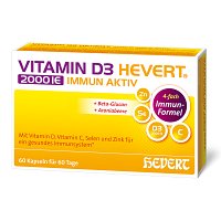 VITAMIN D3 HEVERT 2000 I.E. Immun Aktiv Kapseln - 60St