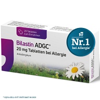 BILASTIN ADGC 20 mg Tabletten bei Allergie - 20St