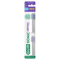 GUM SONIC ORTHO Ersatzbürstenköpfe - 2St