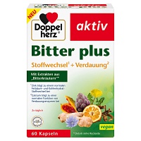 DOPPELHERZ Bitter plus Kapseln - 60St