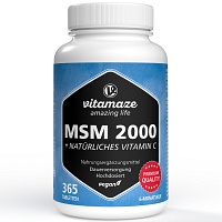 MSM 2000+Vitamin C Acerola Extrakt Tabletten - 365St