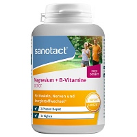 SANOTACT Magnesium 500+B-Vitamine Tabletten - 180St