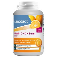 SANOTACT Vitamin C+D+Selen Tabletten - 180St
