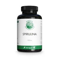 GREEN NATURALS Spirulina Kapseln 2000 mg vegan - 240St