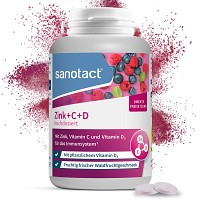 SANOTACT Zink+C+D hochdosiert Lutschtabletten - 150St