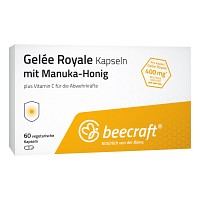 BEECRAFT Gelee Royale Kapseln mit Manuka-Honig - 60St