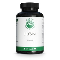 GREEN NATURALS L-Lysin 1200mg hochdosiert veg.Kps. - 120St