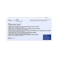 FLUORECARE 4in1Test Covid Antigen Influ.A/B RSV - 1St