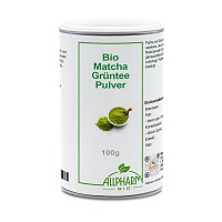 BIO MATCHA Grünteepulver Allpharm - 100g