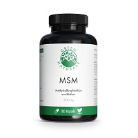 GREEN NATURALS MSM 2100 mg vegan hochdosiert Kaps. - 180St
