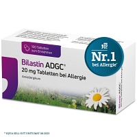 BILASTIN ADGC 20 mg Tabletten bei Allergie - 100St