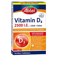 ABTEI Vitamin D3 2500 I.E. Mini Tabletten - 50St