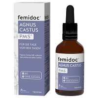FEMIDOC Agnus Castus PMS o.Alkohol Tropfen z.Einn. - 50ml