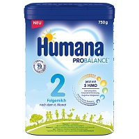 HUMANA PROBALANCE Folgemilch 2 m.5HMO Pulver - 750g