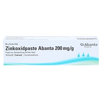 ZINKOXIDPASTE Abanta 200 mg/g Paste z.Anw.a.d.Haut - 50g