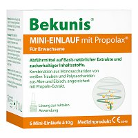 BEKUNIS Mini-Einlauf mit Propolax Klistiere - 6St