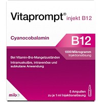 VITAPROMPT injekt B12 1000 µg Injektionslösung - 5X1ml
