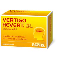 VERTIGO HEVERT SL Tabletten - 260St