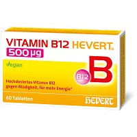 VITAMIN B12 HEVERT 500 µg Tabletten - 60St