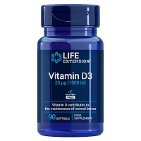 VITAMIN D3 25 µg 1000 I.E. Weichkapseln - 90St