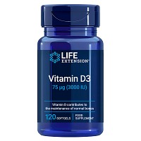 VITAMIN D3 75 µg 3000 I.E. Weichkapseln - 120St