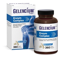 GELENCIUM Enzym Complex hochdos.m.Bromelain Kaps. - 360St