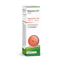 GLYCOWOHL Vitamin D3 1000 I.E.+K2 30 µg Tropfen - 20ml