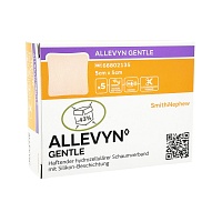 ALLEVYN Gentle 5x5 cm Schaumverband - 5St