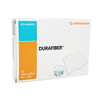 DURAFIBER 10x10 cm Verband - 10St
