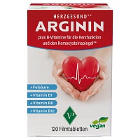 ARGININ HERZGESUND+Vit.B1+B6+B12+Folsäure Filmtab. - 120St
