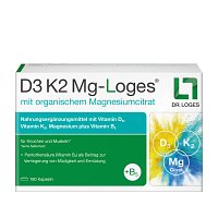D3 K2 MG-Loges Kapseln - 180St