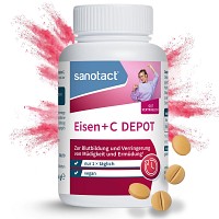 SANOTACT Eisen+C Depot Tabletten - 90St