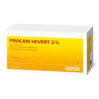 PROCAIN Hevert 2% Injektionslösung Ampullen - 100X2ml