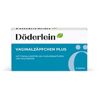 DÖDERLEIN Vaginalzäpfchen Plus Milchsäure+Laktobaz - 10St