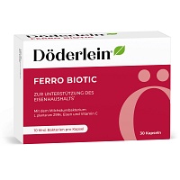 DÖDERLEIN Ferro Biotic Eisen+Milchsäurebakt.Kaps. - 30St