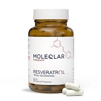 MOLEQLAR Resveratrol Trans-Resveratrol Kapseln - 60St