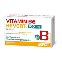 VITAMIN B6 HEVERT 100 mg Tabletten - 100St