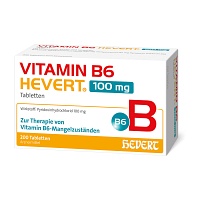 VITAMIN B6 HEVERT 100 mg Tabletten - 200St - Hevert
