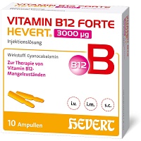VITAMIN B12 FORTE Hevert 3000 µg Inj.-Lsg.Amp. - 10X2ml - Hevert