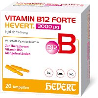 VITAMIN B12 FORTE Hevert 3000 µg Inj.-Lsg.Amp. - 20X2ml