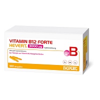 VITAMIN B12 FORTE Hevert 3000 µg Inj.-Lsg.Amp. - 100X2ml