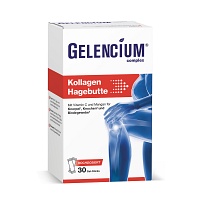 GELENCIUM Kollagen Hagebutte Direkt-Sticks+Vit.C - 30St