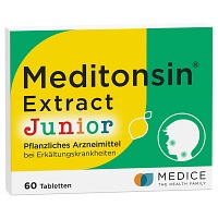 MEDITONSIN Extract Junior pflanzl.Erkältungstabl. - 60St