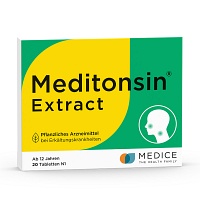 MEDITONSIN Extract pflanzliche Erkältungstabletten - 20St