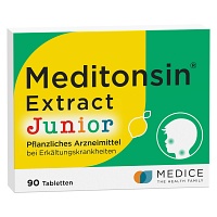 MEDITONSIN Extract Junior pflanzl.Erkältungstabl. - 90St