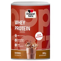 DOPPELHERZ Whey Protein Schoko-Geschmack Pulver - 300g